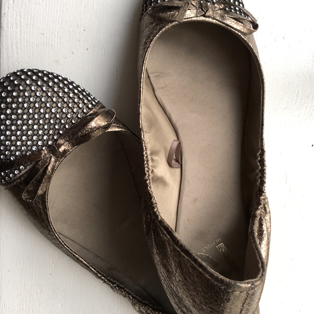 Ladies shoes flats sparkles 8.5